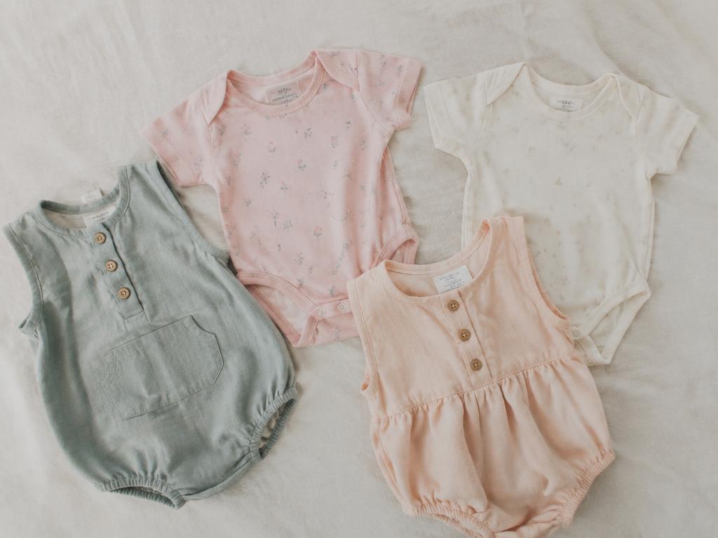 Infants apparel — Bodysuits & rompers
