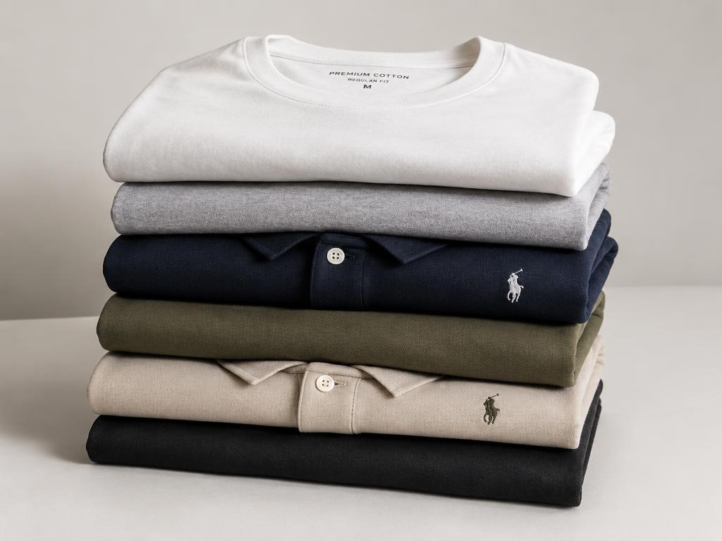 Men's apparel — T-shirts & polos